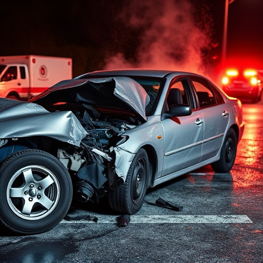 car crash damage