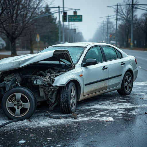 car crash damage