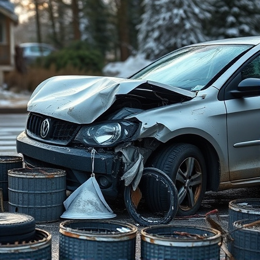 car crash damage