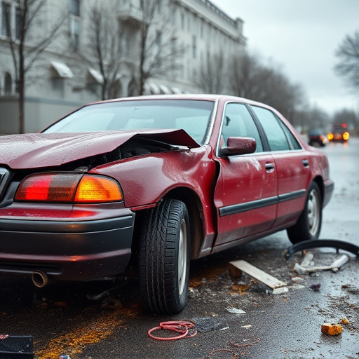 car crash damage