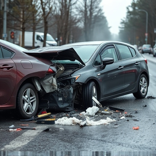 car crash damage