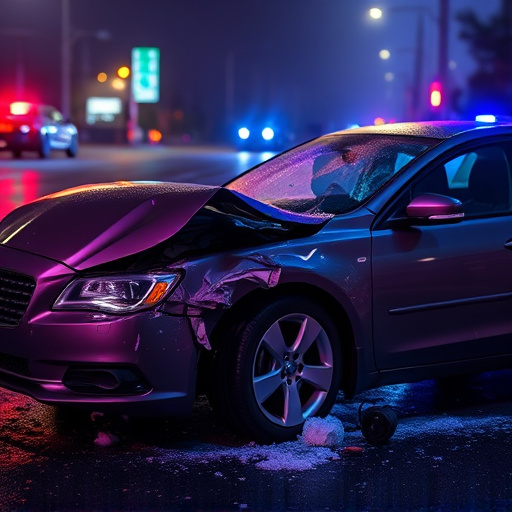 car crash damage