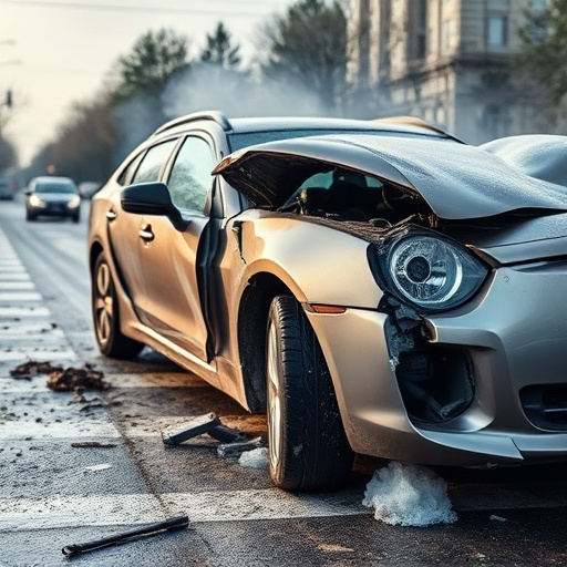 car crash damage