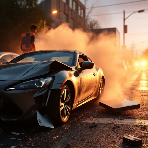 car crash damage