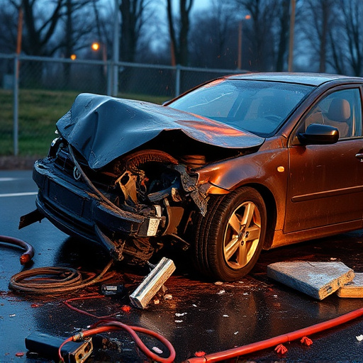 car crash damage