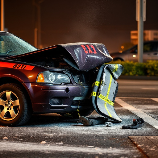 car crash damage