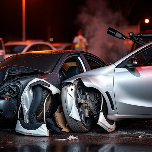 car crash damage