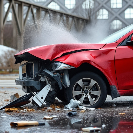 car crash damage