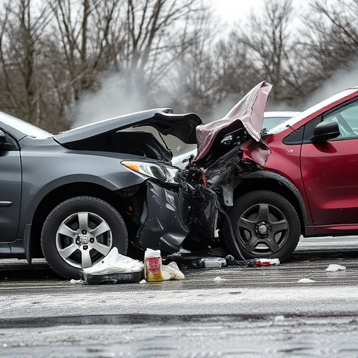 car crash damage