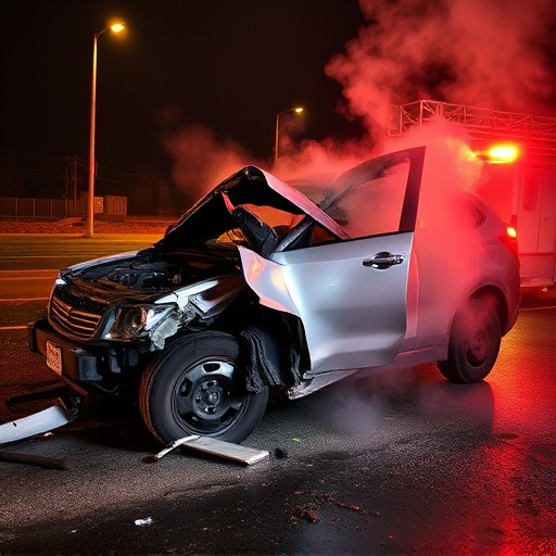 car crash damage