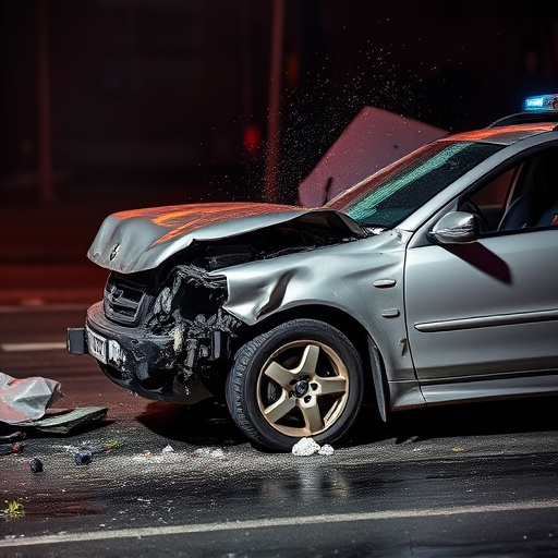 car crash damage