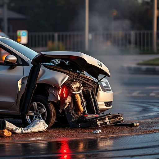 car crash damage