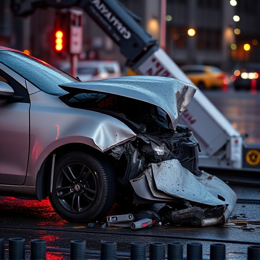 car crash damage