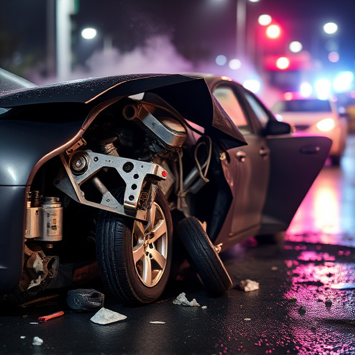 car crash damage