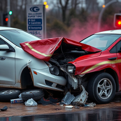 car crash damage