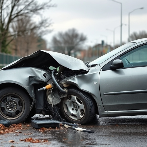 car crash damage