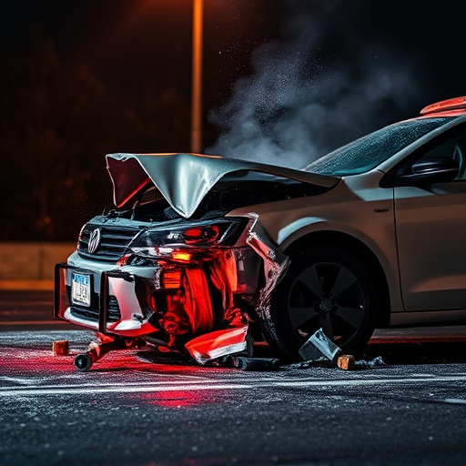 car crash damage
