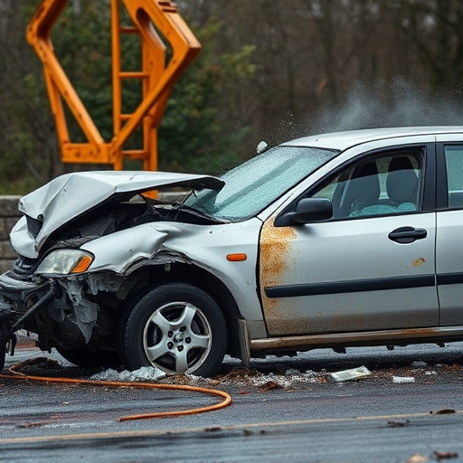 car crash damage