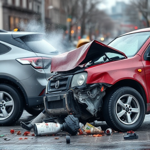 car crash damage
