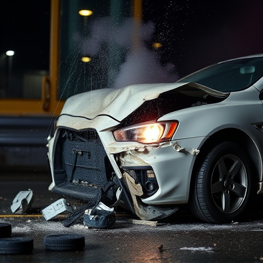 car crash damage
