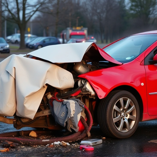 car crash damage