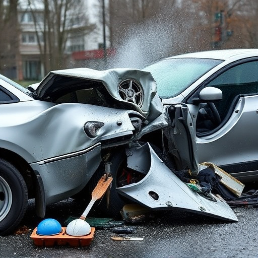 car crash damage