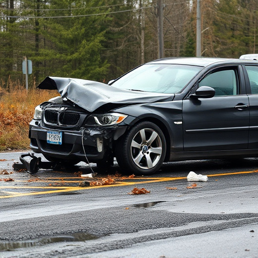 car crash damage