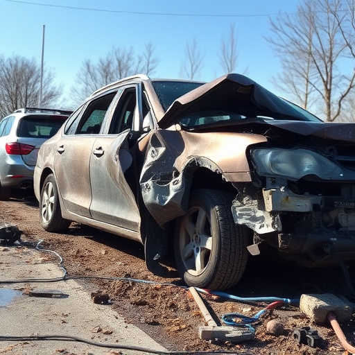 car crash damage