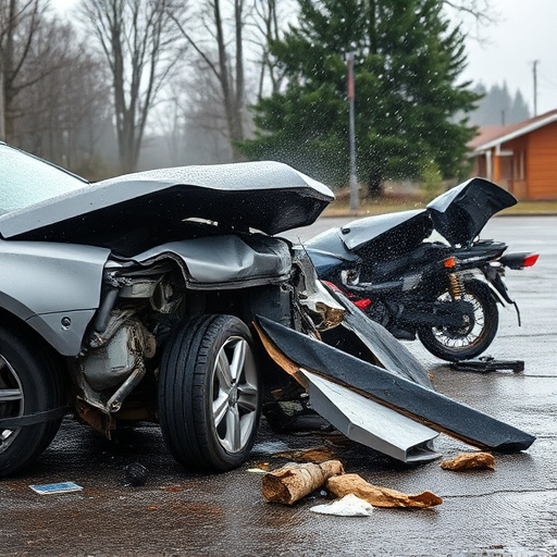 car crash damage