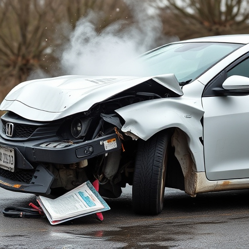 car crash damage