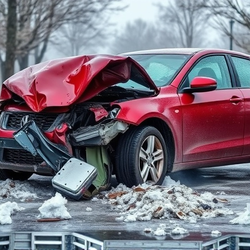 car crash damage