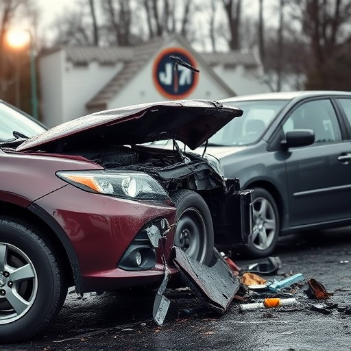 car crash damage