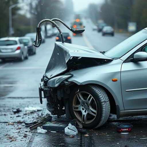 car crash damage