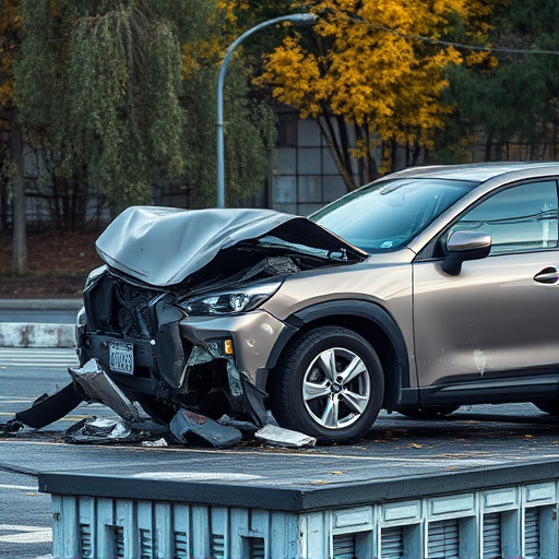 car crash damage