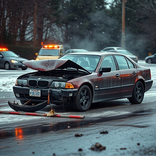 car crash damage