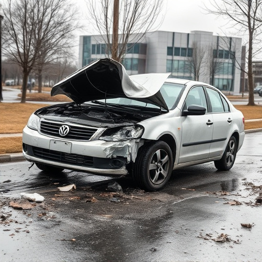 car crash damage
