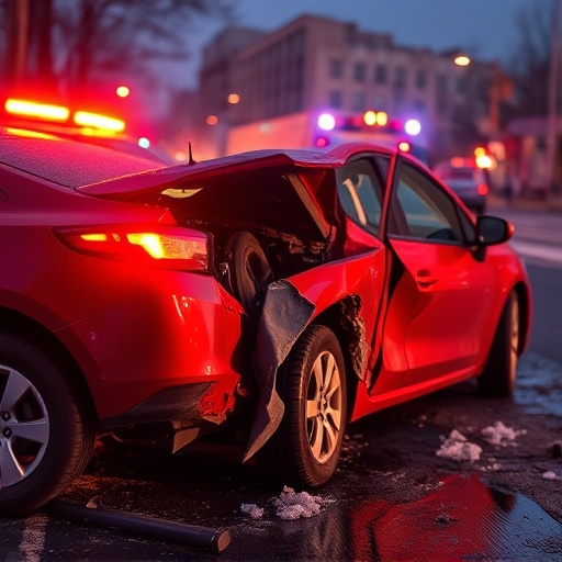 car crash damage