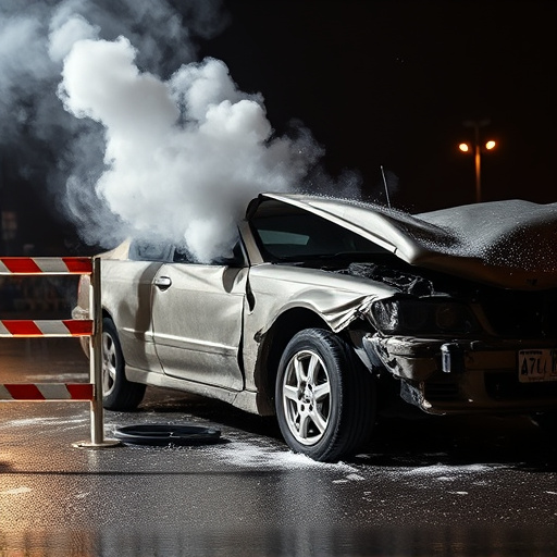 car crash damage