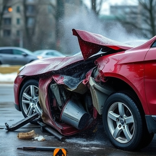 car crash damage