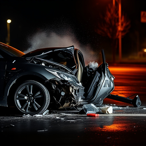 car crash damage