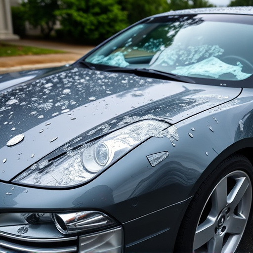 car hail damage repair