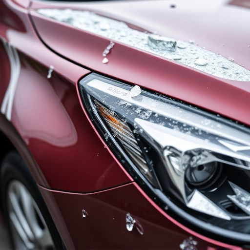 car hail damage repair