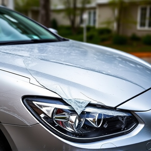 car hail damage repair