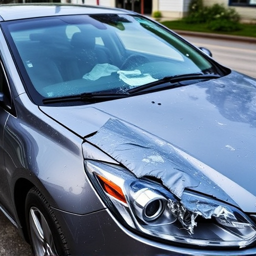 car hail damage repair