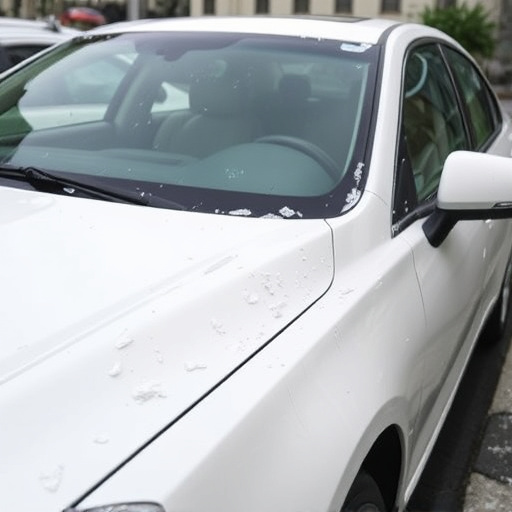 car hail damage repair