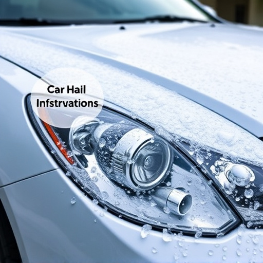 car hail damage repair