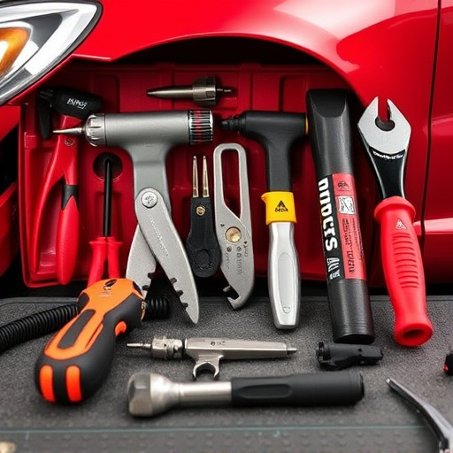 collision repair tools