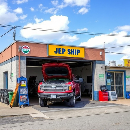 vehicle repair shop