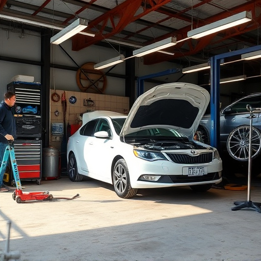 vehicle repair shop