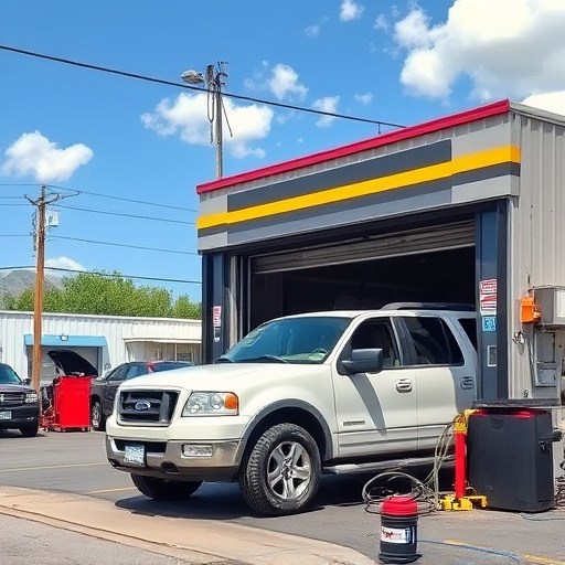 vehicle repair shop